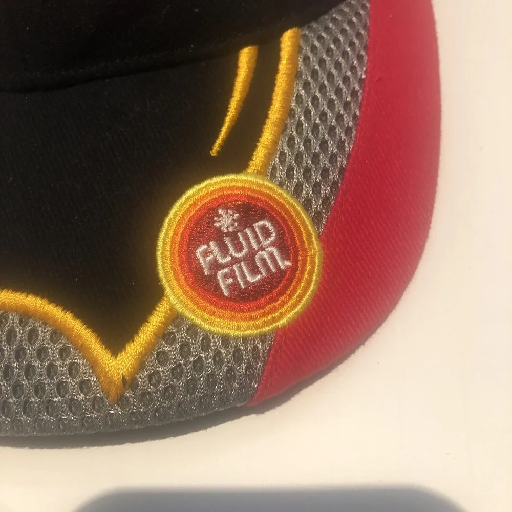Fluid Film Hat New Cotton Multicolor Red Grey Black Gold  Adjustable One‎ Size